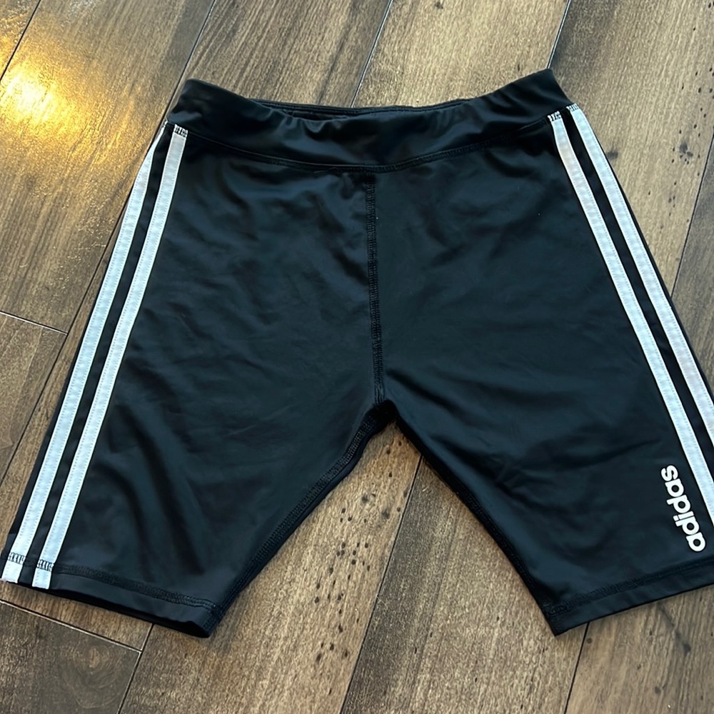 Youth XL girls, Adidas biker shorts